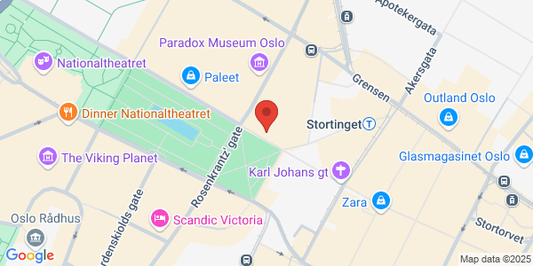 Map displaying event location