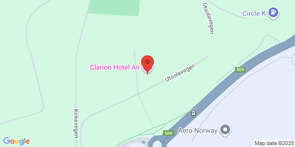 Map displaying event location