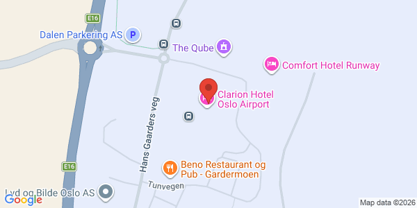 Map displaying event location