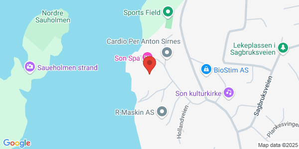 Map displaying event location