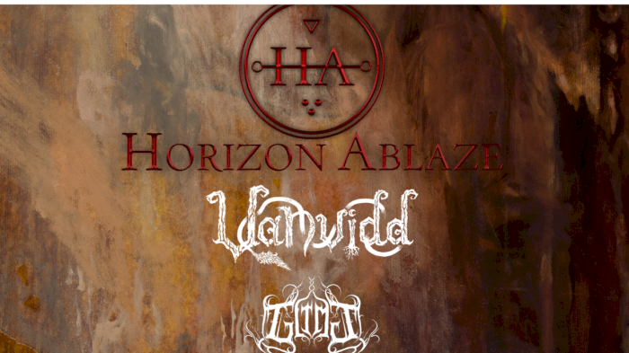 Horizon Ablaze Releasekonsert // Support: Vanvidd, Glimt