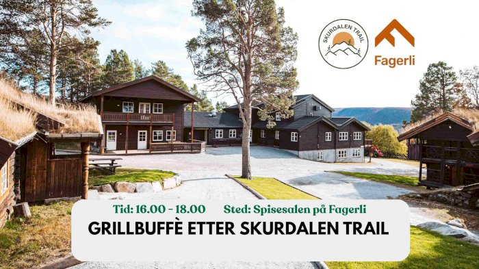 Grillbuffé på Skurdalen Trail