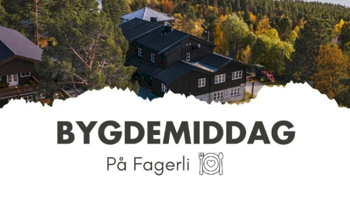 Bygdemiddag på Fagerli høst 26 og vinter 27