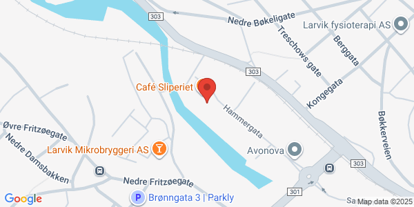 Map displaying event location