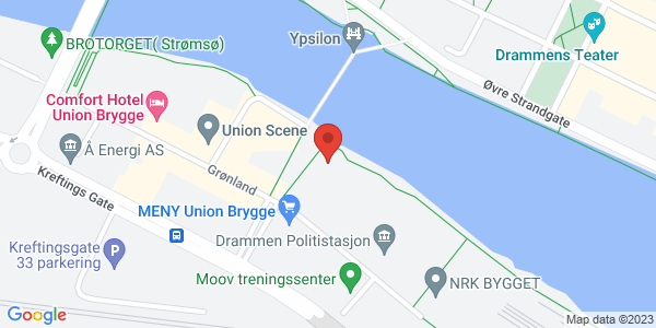 Map displaying event location