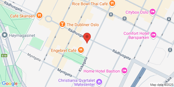 Map displaying event location