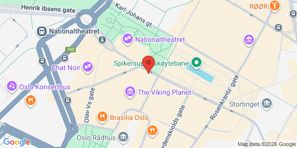 Map displaying event location