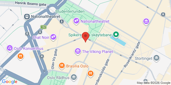 Map displaying event location