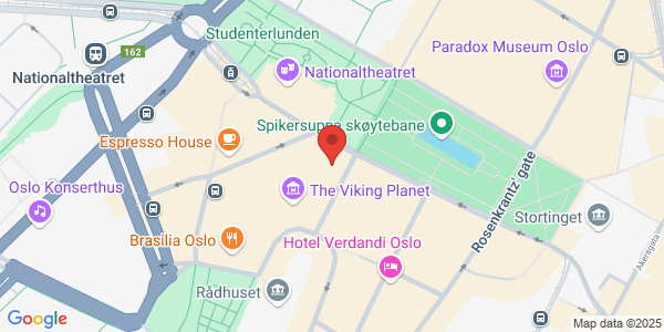 Map displaying event location