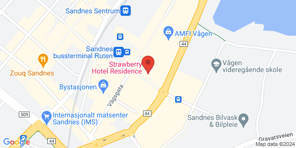 Map displaying event location