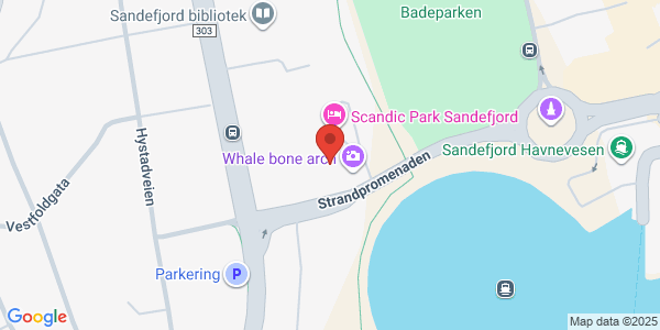 Map displaying event location