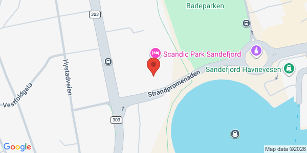 Kart som viser hvor arrangementet foregår