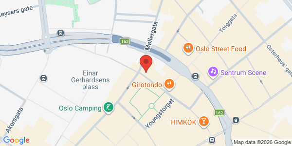 Map displaying event location