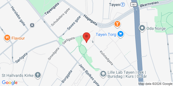 Map displaying event location