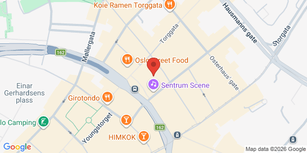 Map displaying event location