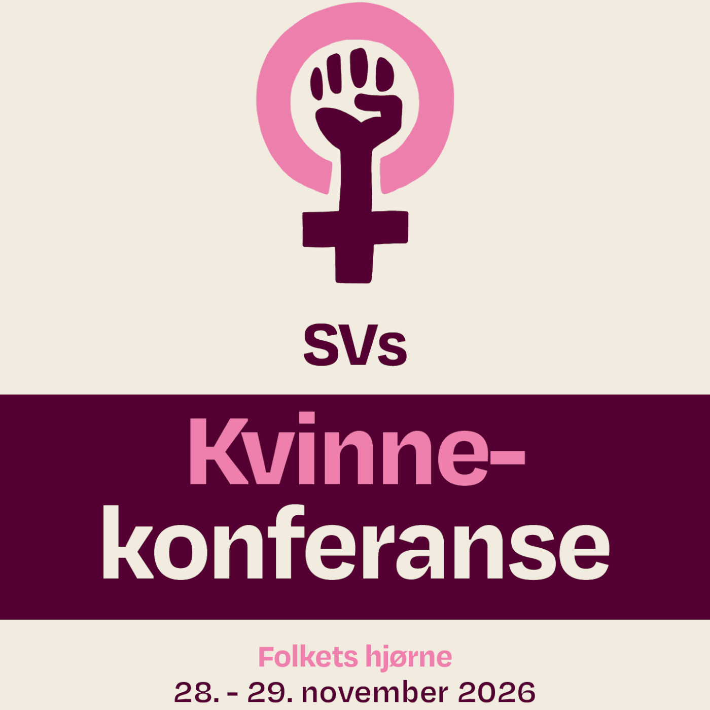 Kvinnekonferansen november 2026