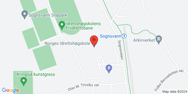Map displaying event location
