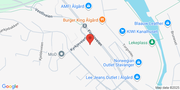 Map displaying event location