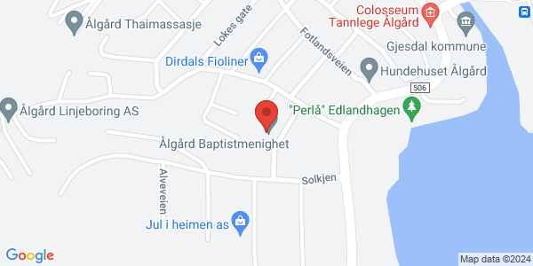 Map displaying event location