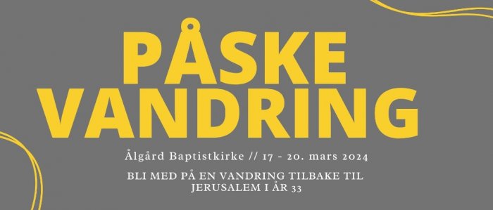 Påskevandring Ålgård 2024