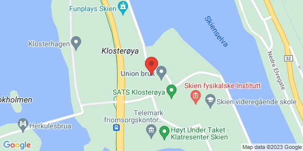 Map displaying event location
