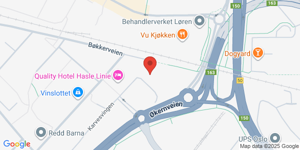 Map displaying event location