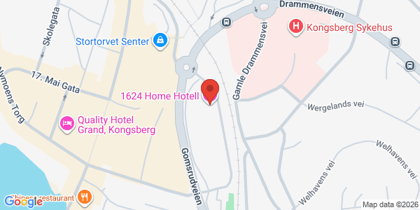 Map displaying event location