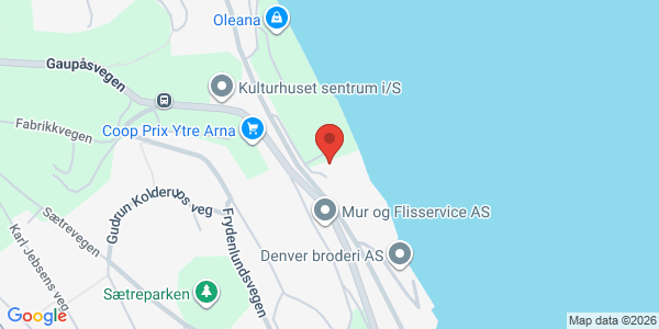 Map displaying event location