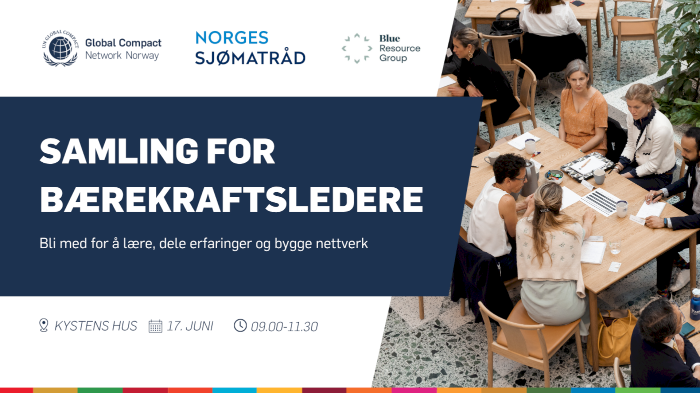 Samling for bærekraftsledere i Tromsø - UN Global Compact Norge