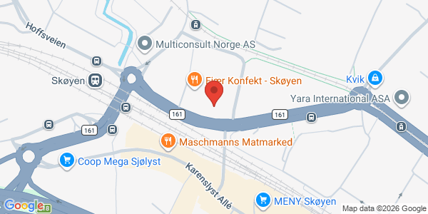 Map displaying event location