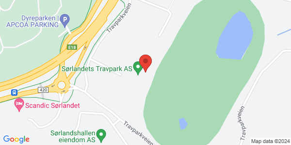 Map displaying event location