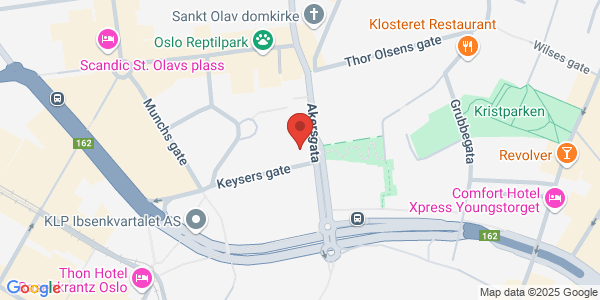 Map displaying event location