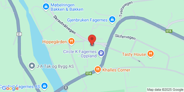 Map displaying event location