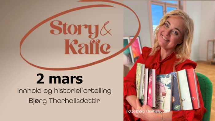 Story&kaffe: Sosiale medier med Bjørg Torhallsdottir