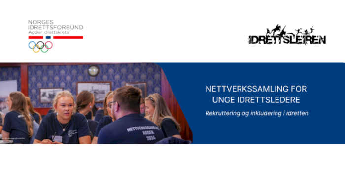 Nettverkssamling for unge ledere i Agder 2025