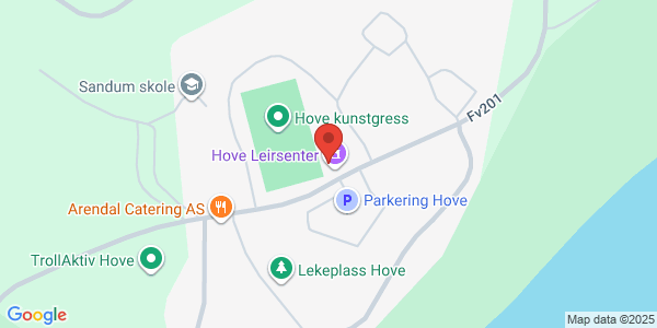 Map displaying event location