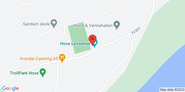 Map displaying event location