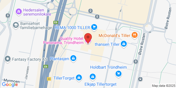 Map displaying event location