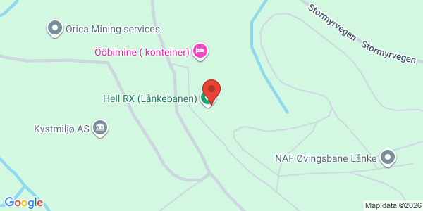 Map displaying event location