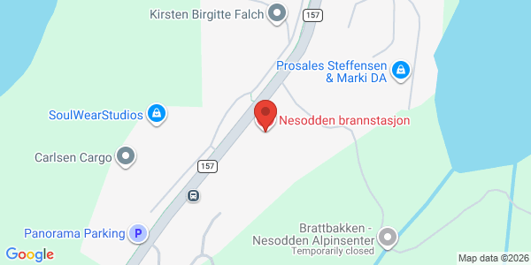 Kart som viser hvor arrangementet foregår