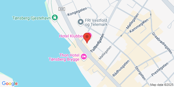 Map displaying event location