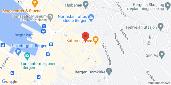 Map displaying event location