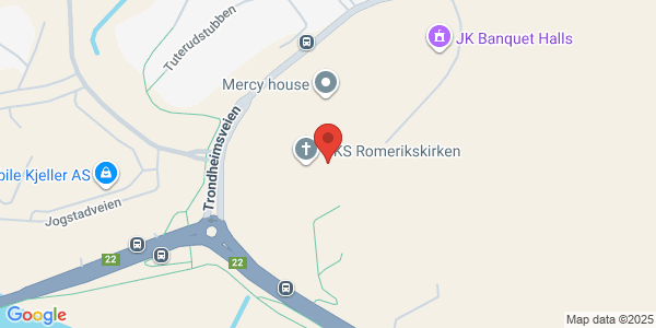 Map displaying event location