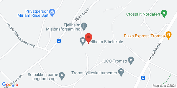 Map displaying event location