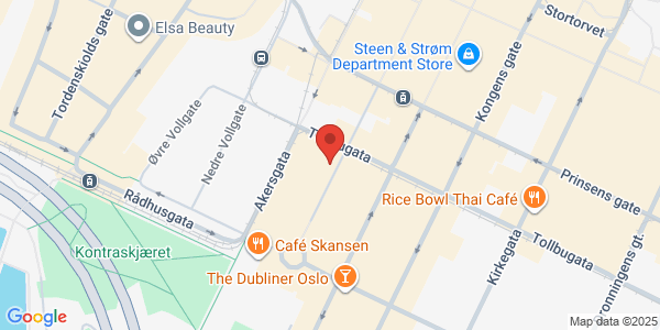 Map displaying event location