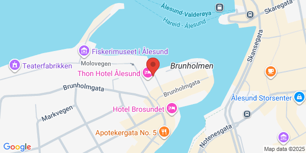 Map displaying event location