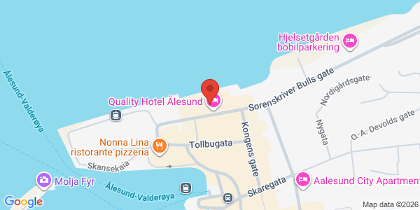 Map displaying event location