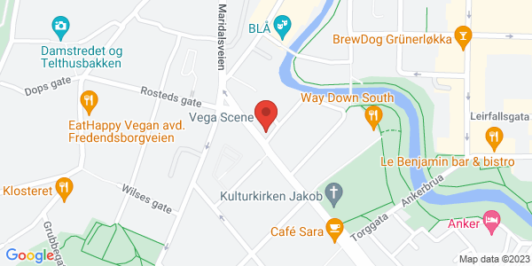 Map displaying event location