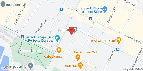 Map displaying event location