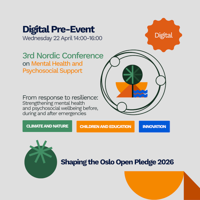 Digital Pre-Event - 3rd Nordic MHPSS Conference 2026